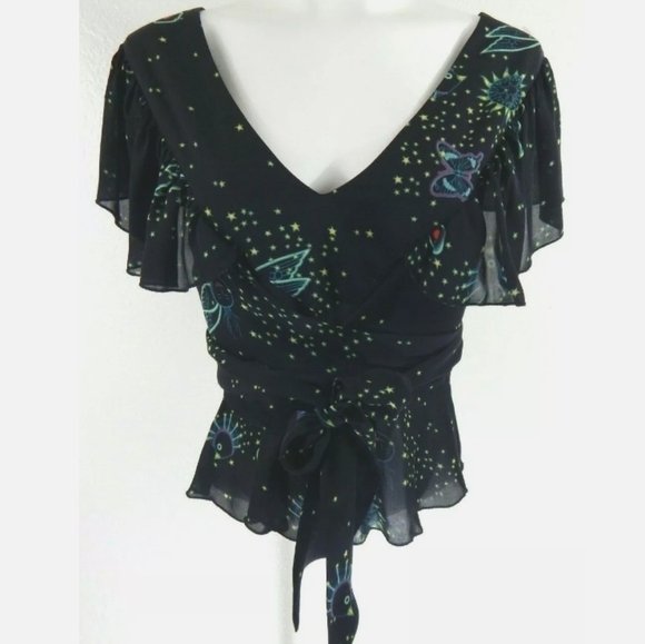 Unite La Redoute Celestial Wrap Blouse - Picture 1 of 3